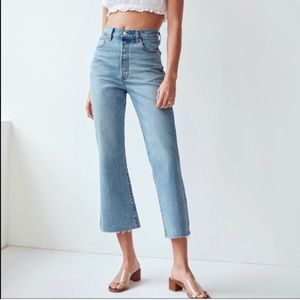 Levi’s premium ribcage cropflare superhighwaist 26